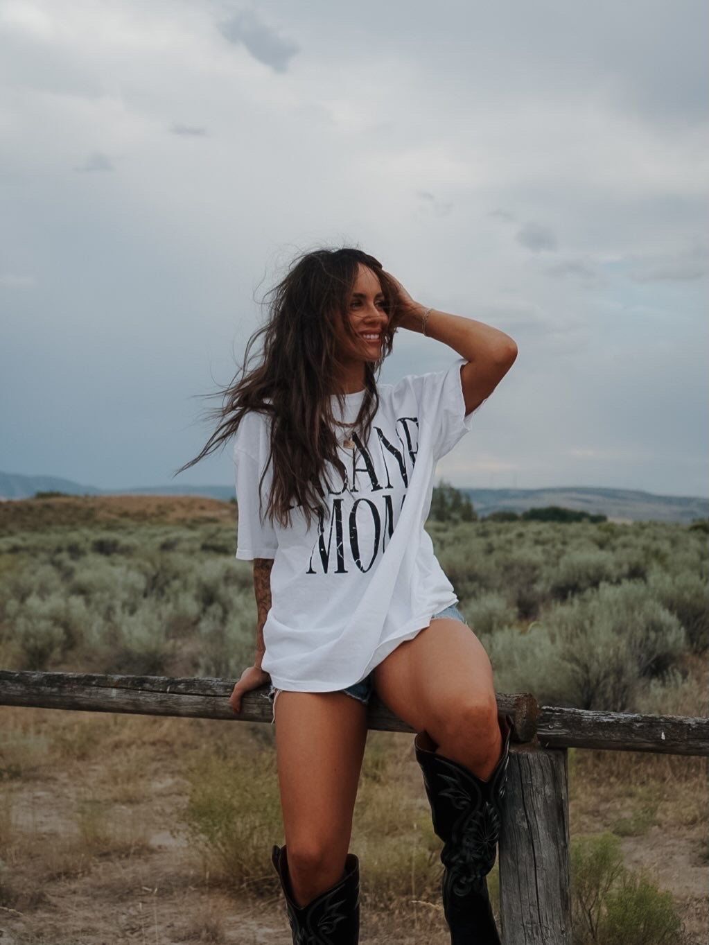 Insane Mom Oversized Tee