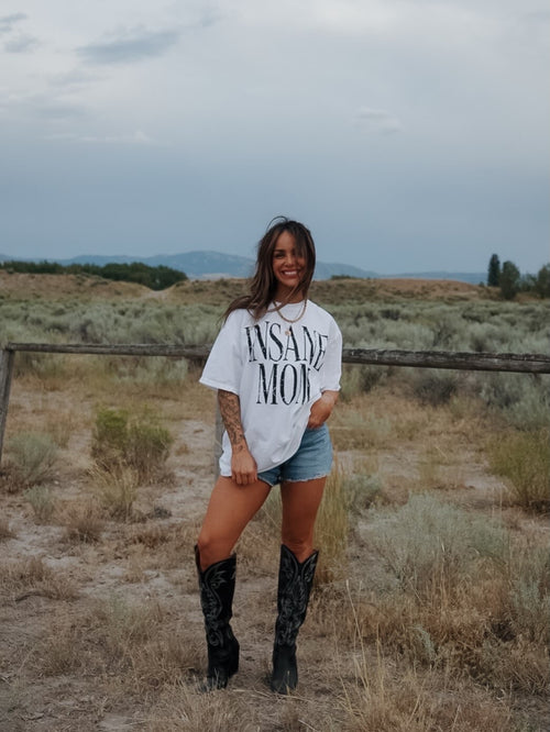 Insane Mom Oversized Tee