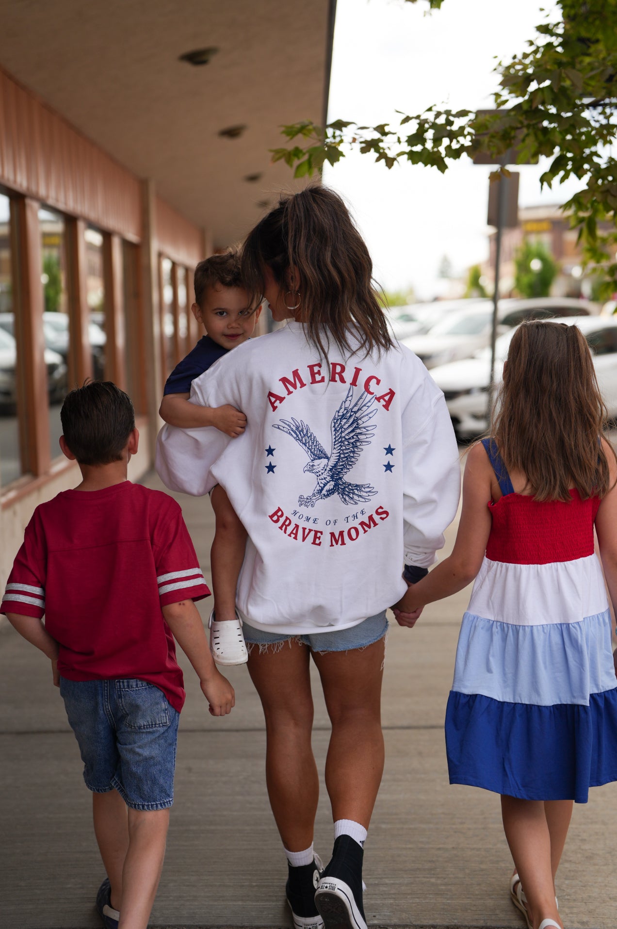 AMERICA: HOME OF THE BRAVE MOMS CREW