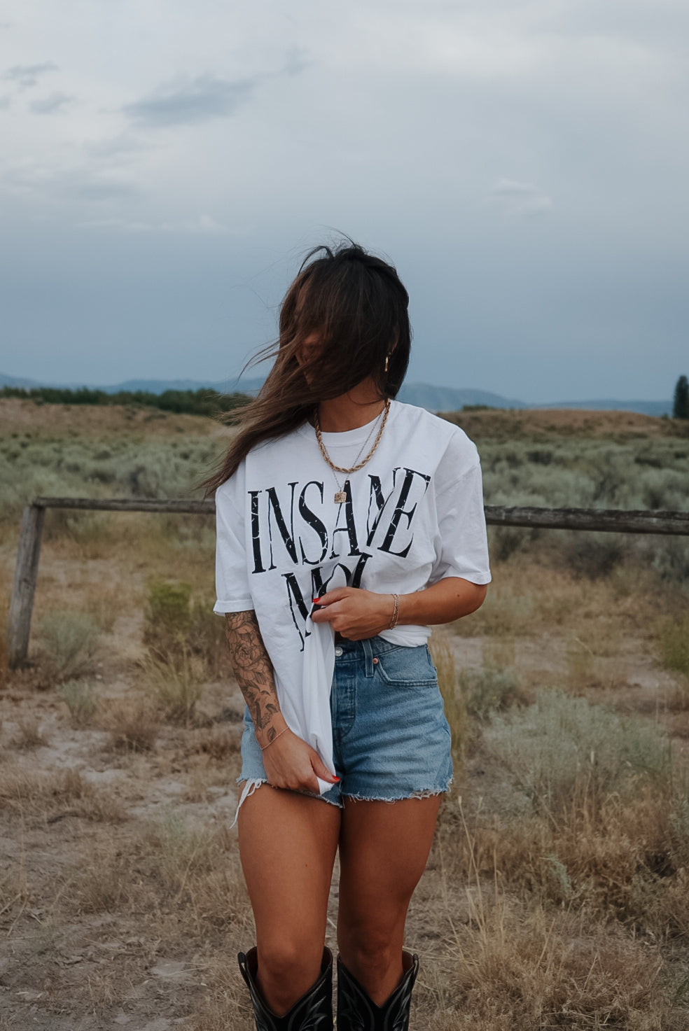 Insane Mom Oversized Tee